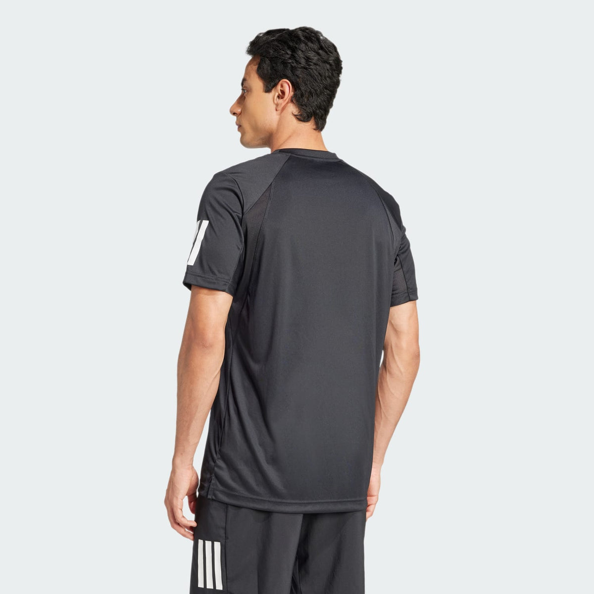 Adidas Club Tennis Climacool 3-Stripes Tee Black – back