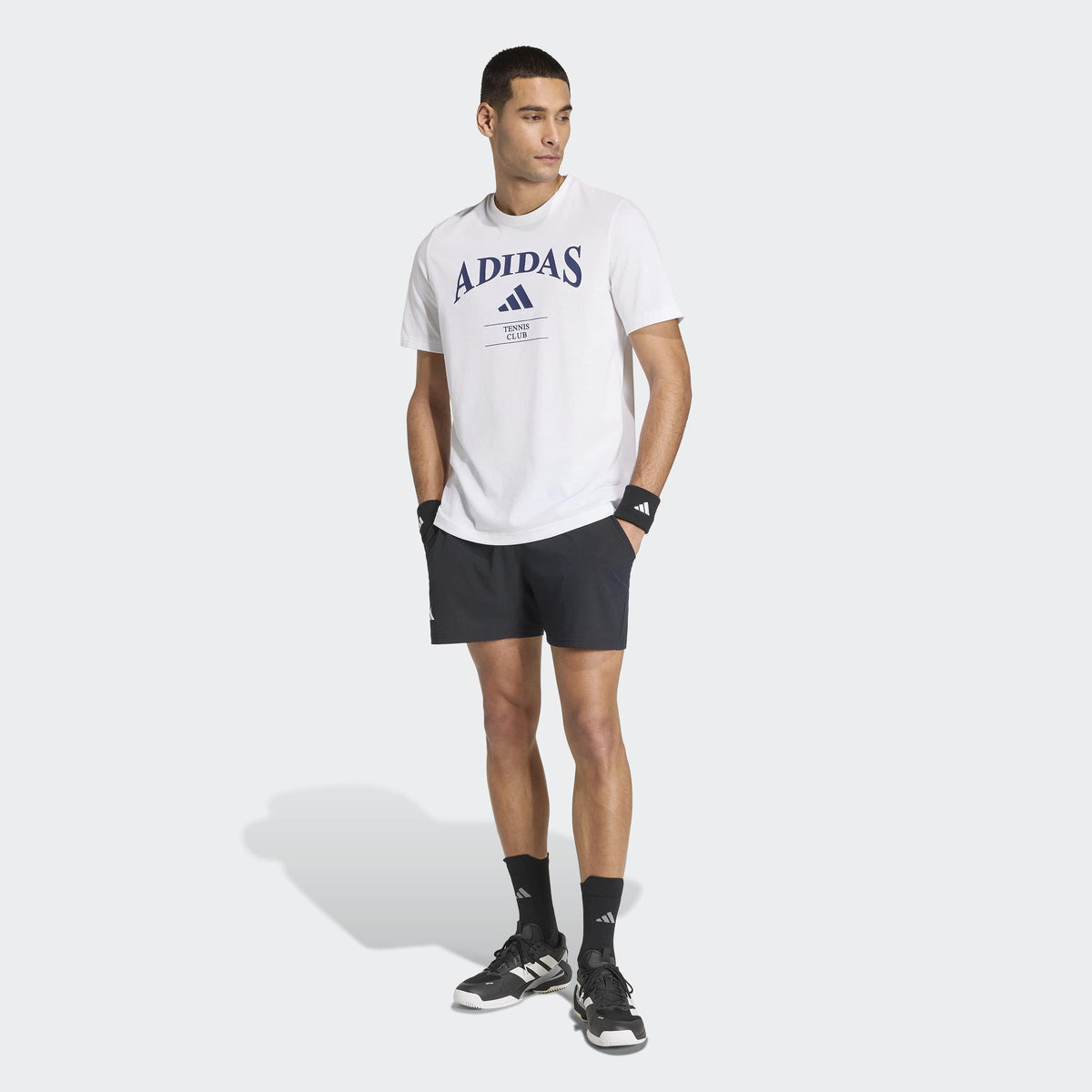 Adidas Heritage Tennis Graphic Tee White
