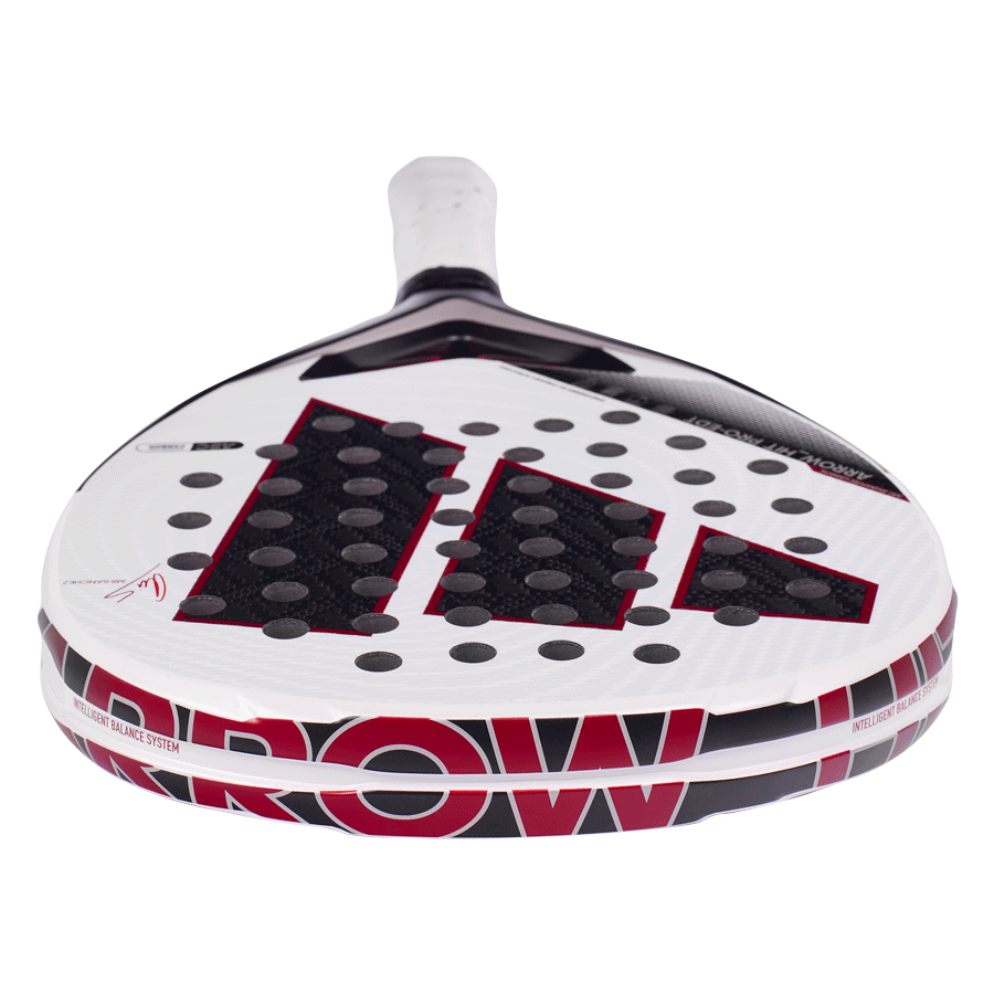 adidas Arrow Hit Pro EDT 2026 padel racket grip detail