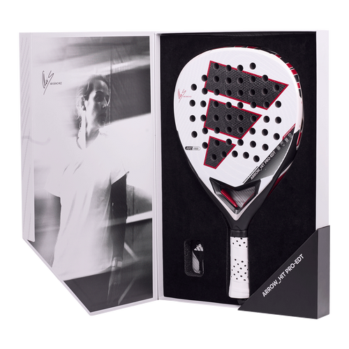 adidas Arrow Hit Pro EDT 2026 padel racket face detail