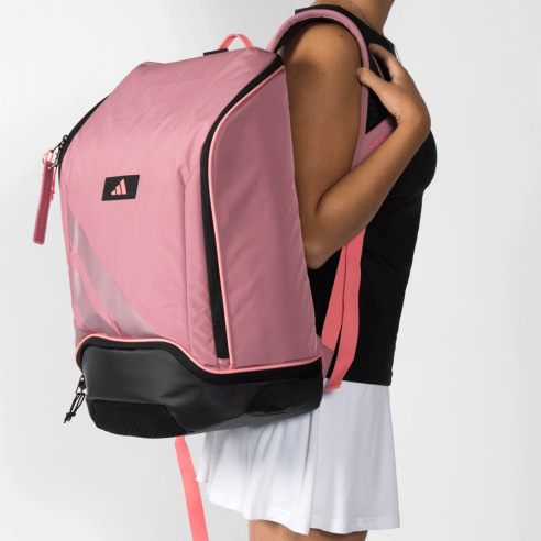 adidas Pro Tour Pink Backpack view 4
