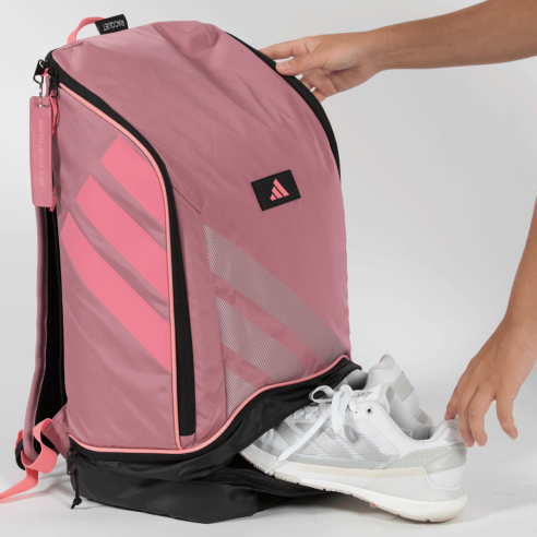 adidas Pro Tour Pink Backpack view 6